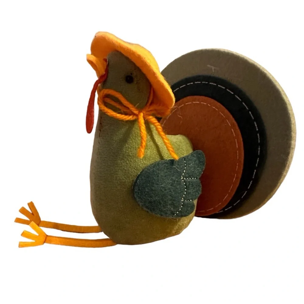 Target Thanksgiving Fabric Felt Turkey Fall Autumn Bullseye Playground Spritz